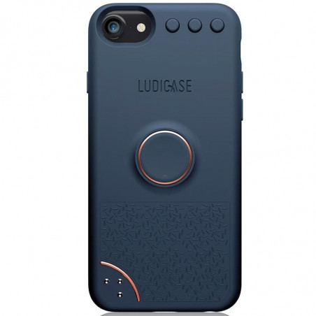 Coque rigide ITSKINS LUDICASE POP Apple iPhone 7/8/6S/6/SE 2020 Bleu