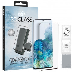 Protection écran verre trempé Eiger 3D GLASS Edge Samsung Galaxy S20 Plus