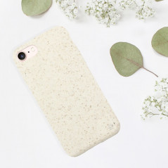 Coque rigide Uunique Nutrisiti BIO Apple iPhone 7/8/6S/6/SE 2020 Blanc