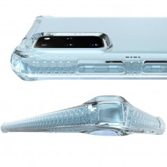 Coque souple ITSKINS Spectrum Clear Samsung Galaxy S20/S20 5G Plus Bleu