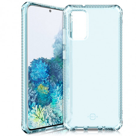 Coque souple ITSKINS Spectrum Clear Samsung Galaxy S20/S20 5G Plus - Bleu