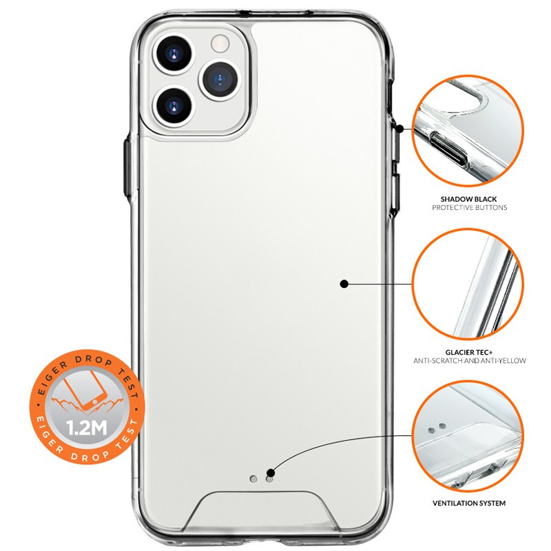 Coque rigide Eiger GLACIER Apple iPhone 11 PRO Clair