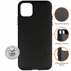 Coque rigide Eiger NORTH Apple iPhone 11 Noir