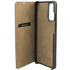 Etui cuir Mike Galeli MARC Series Samsung Galaxy S20/S20 5G Plus Gris (Ash)