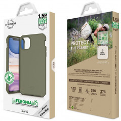 Coque rigide ITSKINS FERONIA BIO Apple iPhone 11 PRO MAX Vert (Kaki)