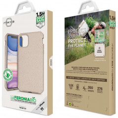 Coque rigide ITSKINS FERONIA BIO Apple iPhone 11 Beige (Natural)