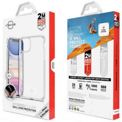Coque rigide ITSKINS HYBRID CLEAR Apple iPhone 11 PRO MAX Clair (Transparent)