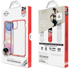 Coque rigide ITSKINS HYBRID CLEAR Apple iPhone 11 PRO Orange (Coral)