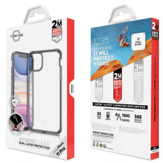 Coque rigide ITSKINS HYBRID CLEAR Apple iPhone 11 PRO Noir