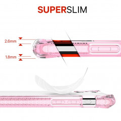 Coque rigide ITSKINS HYBRID CLEAR Apple iPhone 11 Rose (light Pink)