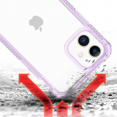 Coque rigide ITSKINS HYBRID CLEAR Apple iPhone 11 Violet (light Purple)