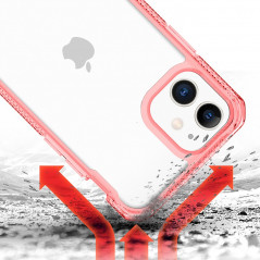 Coque rigide ITSKINS HYBRID CLEAR Apple iPhone 11 Orange (Coral)