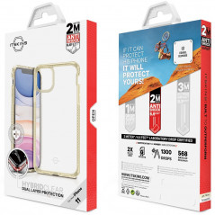 Coque rigide ITSKINS HYBRID CLEAR Apple iPhone 11 Jaune (light Yellow)