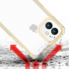 Coque rigide ITSKINS HYBRID CLEAR Apple iPhone 11 Jaune (light Yellow)