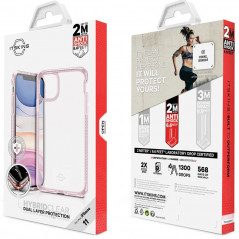 Coque rigide ITSKINS HYBRID CLEAR Apple iPhone 11 Rose (light Pink)