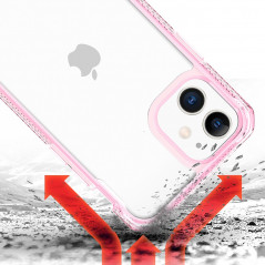 Coque rigide ITSKINS HYBRID CLEAR Apple iPhone 11 Rose (light Pink)
