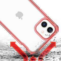 Coque rigide ITSKINS HYBRID CLEAR Apple iPhone 11 Rouge