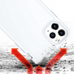 Coque rigide ITSKINS HYBRID GLASS Apple iPhone 11 PRO MAX Blanc (Mat)