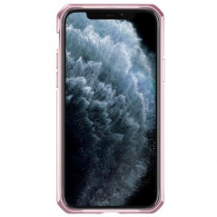 Coque rigide ITSKINS HYBRID GLASS Apple iPhone 11 Or Rose