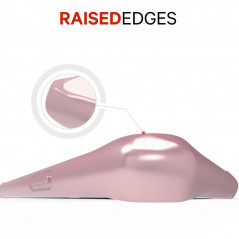 Coque rigide ITSKINS HYBRID GLASS Apple iPhone 11 Or Rose
