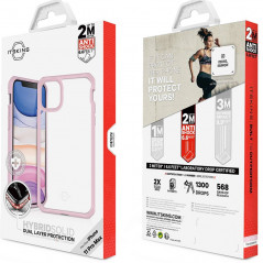 Coque rigide ITSKINS HYBRID SOLID Apple iPhone 11 PRO MAX Rose
