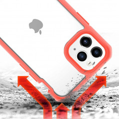 Coque rigide ITSKINS HYBRID SOLID Apple iPhone 11 PRO MAX Orange (Plain Coral)