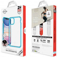 Coque rigide ITSKINS HYBRID SOLID Apple iPhone 11 PRO MAX Bleu