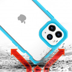 Coque rigide ITSKINS HYBRID SOLID Apple iPhone 11 PRO MAX Bleu