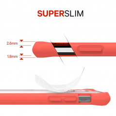 Coque rigide ITSKINS HYBRID SOLID Apple iPhone 11 PRO Orange (Plain Coral)