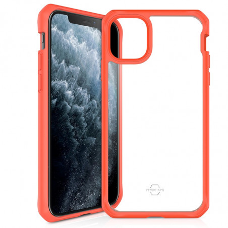 Coque rigide ITSKINS HYBRID SOLID Apple iPhone 11 PRO Orange (Plain Coral)
