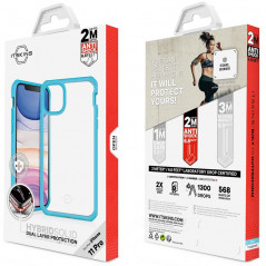 Coque rigide ITSKINS HYBRID SOLID Apple iPhone 11 PRO Bleu