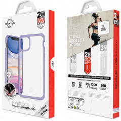 Coque rigide ITSKINS HYBRID SOLID Apple iPhone 11 PRO Violet (Purple)