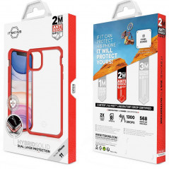 Coque rigide ITSKINS HYBRID SOLID Apple iPhone 11 Rouge