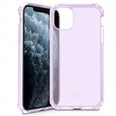 Coque souple ITSKINS Spectrum Clear Apple iPhone 11 PRO MAX Violet (light Purple)