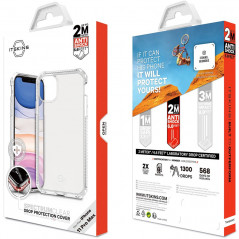 Coque souple ITSKINS Spectrum Clear Apple iPhone 11 PRO MAX Clair (Transparente)