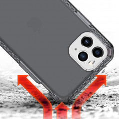 Coque souple ITSKINS Spectrum Clear Apple iPhone 11 PRO MAX Noir