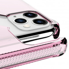 Coque souple ITSKINS Spectrum Clear Apple iPhone 11 PRO MAX Rose (light pink)