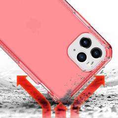 Coque souple ITSKINS Spectrum Clear Apple iPhone 11 PRO MAX Orange (Coral)