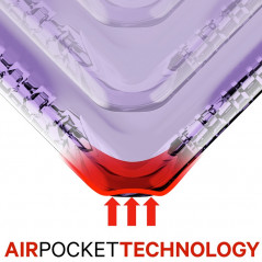 Coque souple ITSKINS Spectrum Clear Apple iPhone 11 PRO Violet (light Purple)