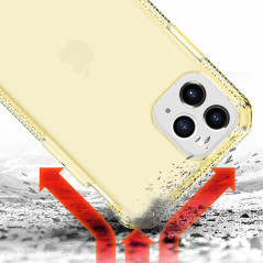 Coque souple ITSKINS Spectrum Clear Apple iPhone 11 PRO  Jaune (light yellow)