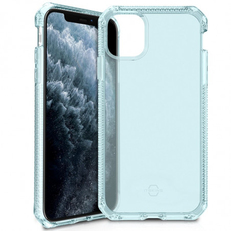 Coque souple ITSKINS Spectrum Clear Apple iPhone 11 PRO Bleu