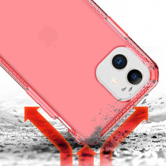 Coque souple ITSKINS Spectrum Clear Apple iPhone 11 Orange (Coral)