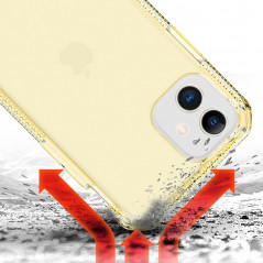 Coque souple ITSKINS Spectrum Clear Apple iPhone 11 Jaune (light yellow)