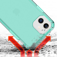 Coque souple ITSKINS Spectrum Clear Apple iPhone 11 Vert (tiffany green)