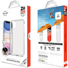Coque souple ITSKINS Spectrum Clear Apple iPhone 11 Clair (Transparente)