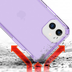 Coque souple ITSKINS Spectrum Clear Apple iPhone 11 Violet (light Purple)