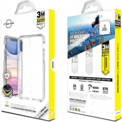 Coque rigide ITSKINS SUPREME CLEAR Apple iPhone 11 PRO MAX Clair (Transparente)
