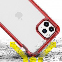 Coque rigide ITSKINS SUPREME CLEAR Apple iPhone 11 PRO MAX Rouge