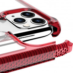 Coque rigide ITSKINS SUPREME CLEAR Apple iPhone 11 PRO MAX Rouge