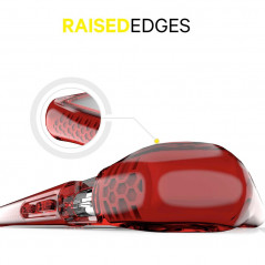 Coque rigide ITSKINS SUPREME CLEAR Apple iPhone 11 PRO MAX Rouge